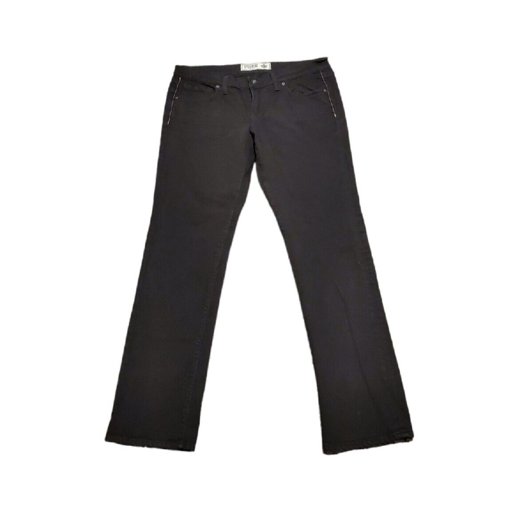 Victoria’s Secret VS Love London Skinny Jeans Mid Rise Black Wash Women Size 10S
